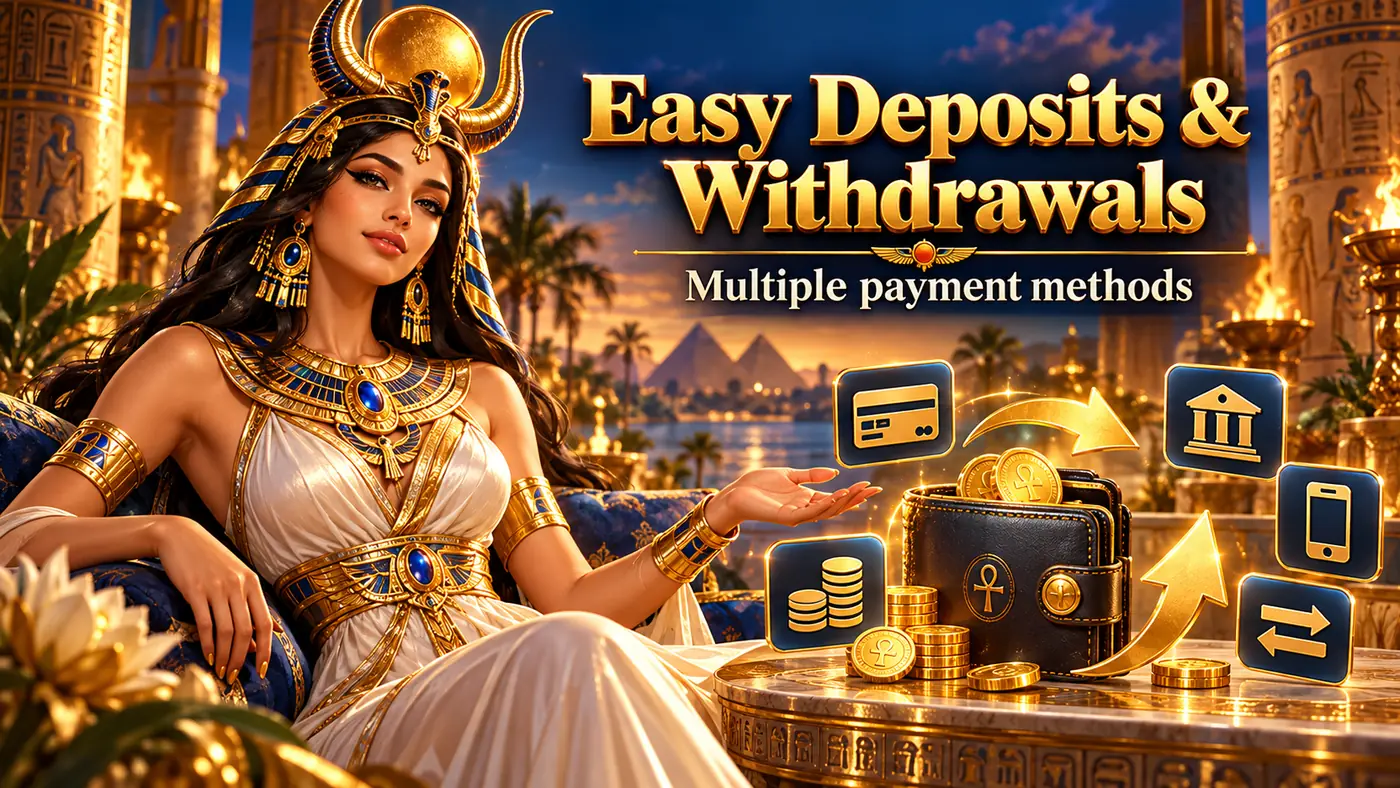 Easy deposits and withdrawals with multiple payment methods at Amunbet