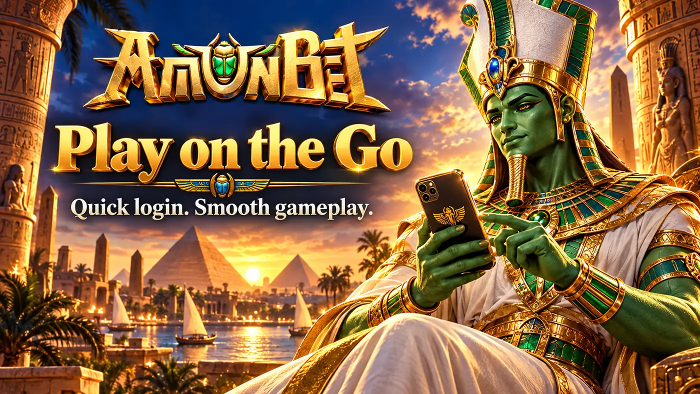 Play on the go with the Amunbet app: quick login, smooth gameplay